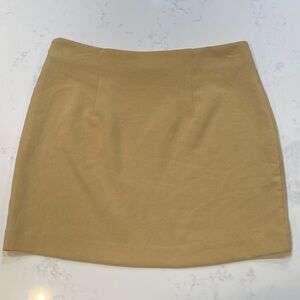 NWT a new day Tan Mini Skirt Size 6